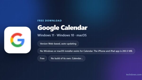 Download Google Calendar for PC, Windows 11/10 & Mac (Free)