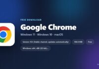 Google Chrome installer sizes and supported systems at a glance