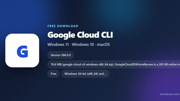 Download Google Cloud CLI for PC, Windows 11/10 & Mac (Free)
