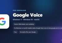Google Voice logo with price, supported systems and app size