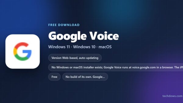 Download Google Voice for PC, Windows 11/10 & Mac (Free)