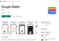 Google Wallet app listing on the Google Play Store
