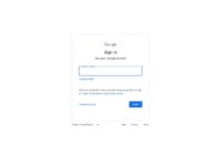 Google sign-in page for the Takeout export tool