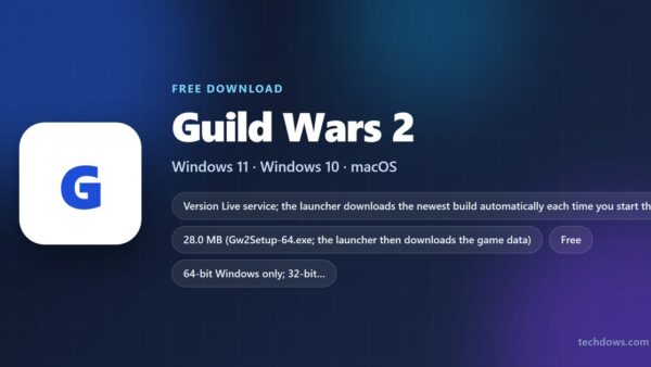 Download Guild Wars 2 for PC, Windows 11 and Windows 10 (Free)