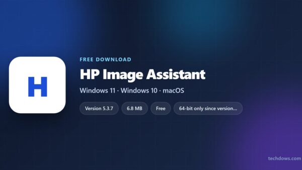 Download HP Image Assistant for PC, Windows 11/10 (Free)