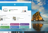 HP Smart app home screen displaying estimated supply level bars