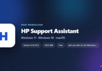HP Support Assistant version, file size, license and supported Windows releases