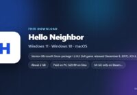 Hello Neighbor price, download size and supported platforms
