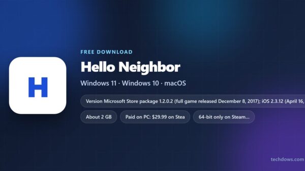 Download Hello Neighbor for PC, Windows 11/10, Mac and Mobile