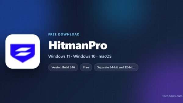 Download HitmanPro for PC, Windows 11 and 10 (Free Trial)