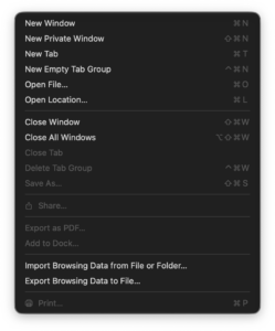 Import Browsing Data From File Or Folder