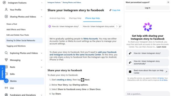 How to Stop Instagram Story Sharing to Facebook