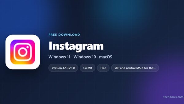 Download Instagram for PC, Windows 11/10 & Mac (Free)