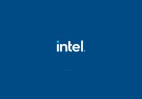Intel Graphics Command Center splash screen with loading dots