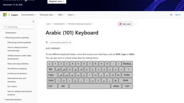 How to Add Arabic Keyboard in Windows 11