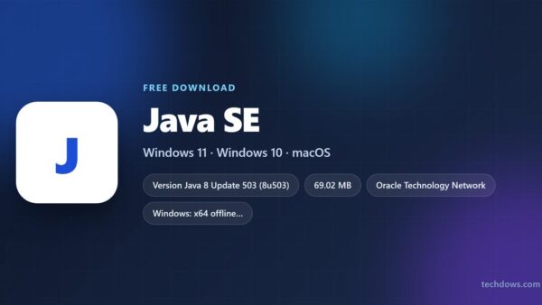 Download Java SE for PC, Windows 11/10 & Mac (Free)