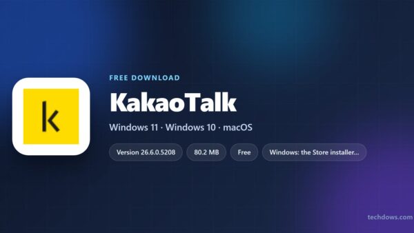 Download KakaoTalk for PC, Windows 11/10 & Mac (Free)