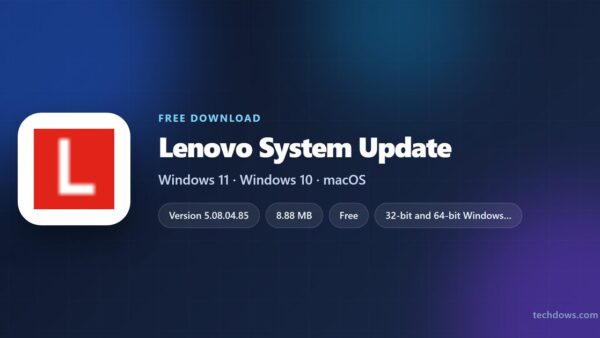 Download Lenovo System Update for ThinkPad, Windows 11/10 (Free)