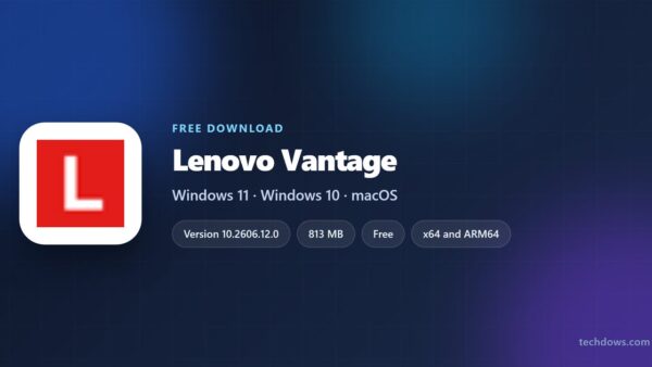 Download Lenovo Vantage for PC, Windows 11 and Windows 10 (Free)