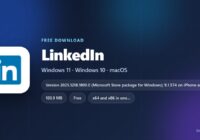 LinkedIn app size, price and supported systems