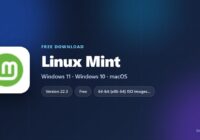 Linux Mint spec card with editions, ISO sizes and requirements