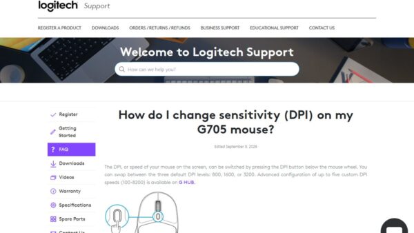 How to Change Mouse DPI in Windows 11/10: Full Guide