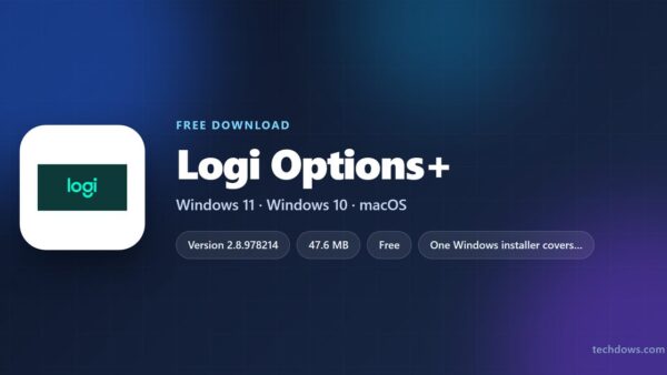 Download Logitech Options+ for PC, Windows 11/10 & Mac (Free)