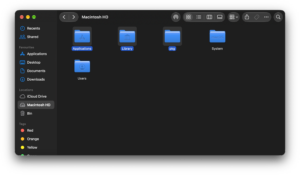 Macintosh HD Applications Library Pkg System Users
