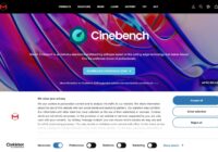 Maxon's Cinebench tab promoting Cinebench 2026 as the top download
