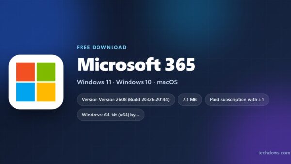 Download Microsoft 365 for PC, Windows 11/10 & Mac (Free Trial)