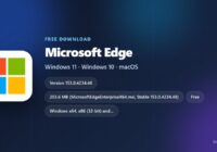 Microsoft Edge download options and requirements for Windows, Mac and Linux