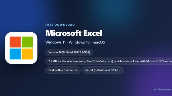 Download Microsoft Excel for PC, Windows 11/10 & Mac (Free Trial)