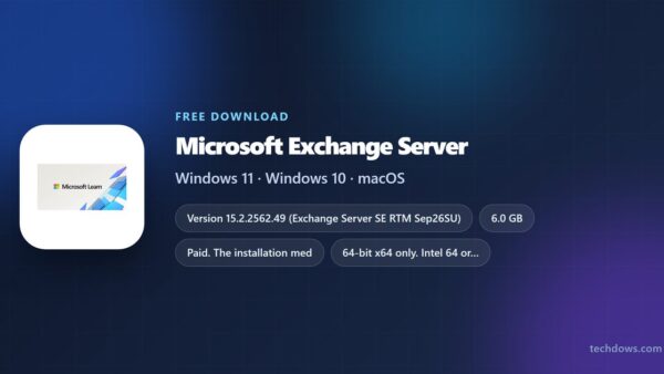 Download Microsoft Exchange Server Free Trial for Windows Server