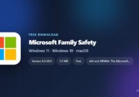 Microsoft Family Safety size, price and supported Windows versions at a glance