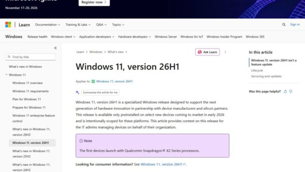 Is Windows 11 26H2 still Germanium? The platform version explained