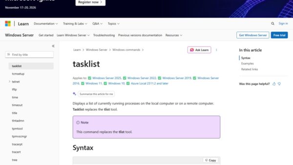 Tasklist.exe: Your Guide to Windows Task Management Tool