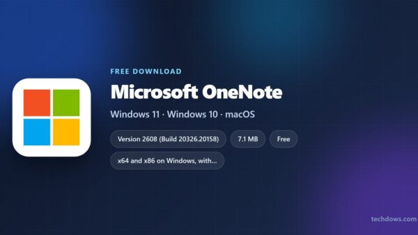 Download Microsoft OneNote for PC, Windows 11/10 & Mac (Free)