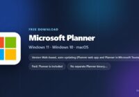 Microsoft Planner logo with price, platforms and supported systems