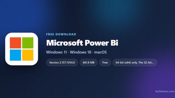 Download Microsoft Power BI for PC, Windows 11/10 (Free)
