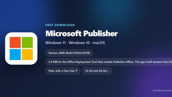 Download Microsoft Publisher for PC, Windows 11/10 (Free Trial)