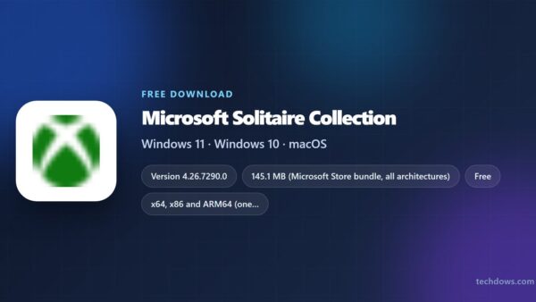 Download Microsoft Solitaire Collection for Windows 11/10, iPhone & Android