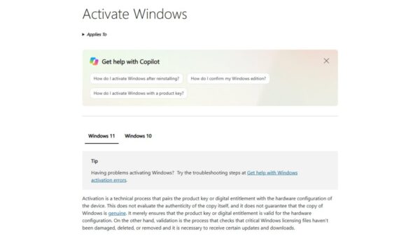 Does Windows 11 26H2 need a new product key?
