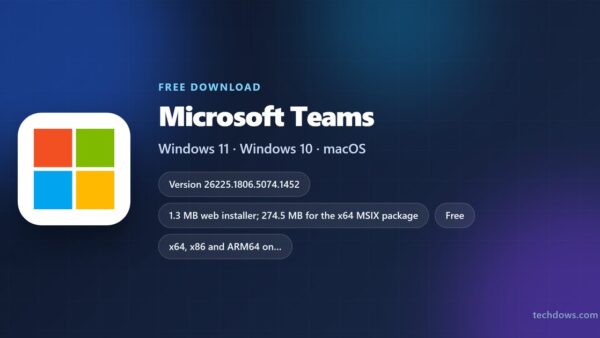 Download Microsoft Teams for PC, Windows 11/10 & Mac (Free)