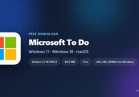 Spec card listing To Do version, download size and supported systems