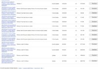 Microsoft Update Catalog list of Windows 11 version 26H2 updates with KB numbers