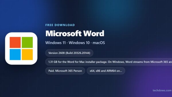 Download Microsoft Word for PC, Windows 11/10 & Mac