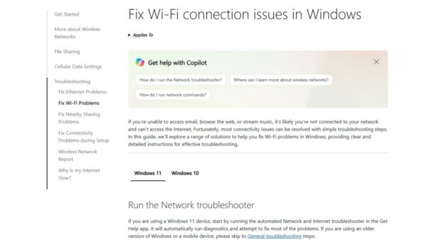 Windows 11 26H2 network problems: how to fix no internet