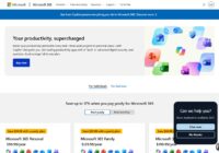 Microsoft's official pricing page listing Microsoft 365 Personal, Family and Premium costs