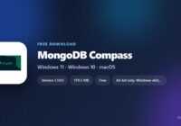 MongoDB Compass price, supported systems and download sizes