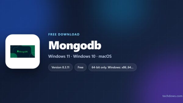 Download MongoDB for PC, Windows 11 & Mac (Free)